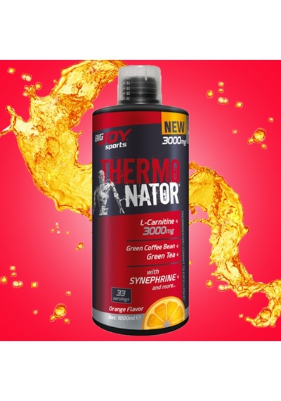Bigjoy Thermonator L-Carnitine 1000 Ml 3000 Mg-Portakal Aromalı