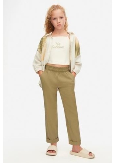 Nk Kids Kız Çocuk Moss Pantolon 58302 Haki