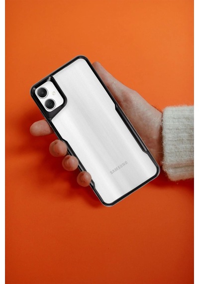 Samsung Samsung Uyumlu Galaxy A06 Kılıf Boyi Silikon Kapak - Titan Gri