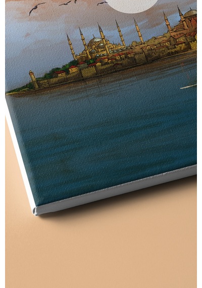 Webstyle Sayılarla Boyama Seti Kasnaklı Istanbul Panaroması 60 X 75 Cm