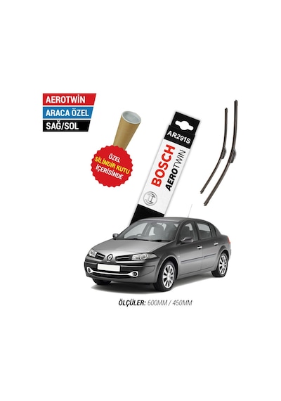Bosch Aerotwin AR291S Renault Megane 2 Silecek (2003-2005)