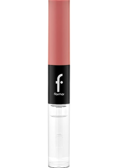Flormar Duoglam Yüksek Pigmentli Kremsi Likit Ruj & Ultra Kalıcı Dudak Parlatıcısı 002 Legendary Lip