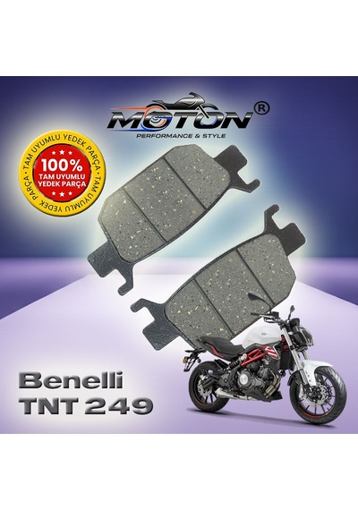 Benelli Tnt 249 %100 Uyumlu, Yüksek Kaliteli Arka Disk Fren Balatası
