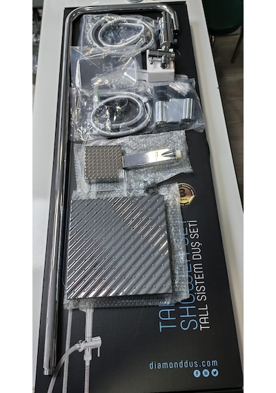Diamond Stella Krom Tepe Duş Seti