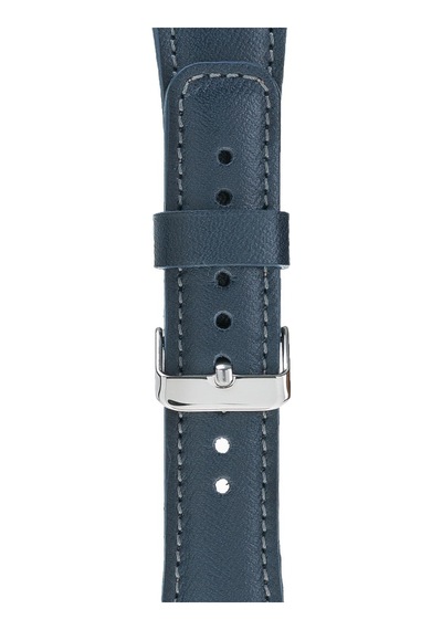 Bloomband Celeste Blue Deri  Apple Watch Uyumlu Kordon-44/45/46/49mm