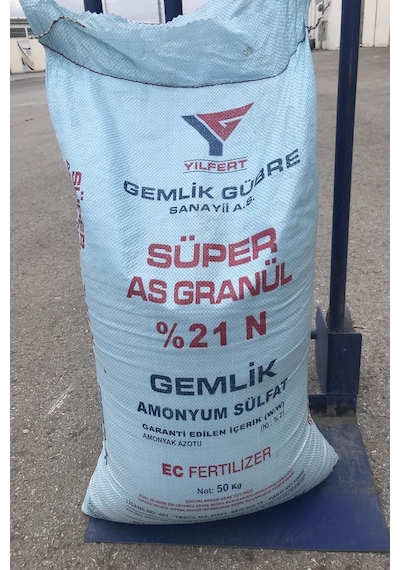 Çim Gübresi A.Sülfat Gübre Süper As %21 Azot Gübresi - 5 KG