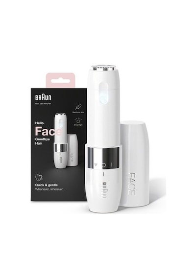 Braun Face Fs1000 Mini Tüy Dökücü Kadın, Elektrikli Yüz Tüy Alma, Hızlı Ve Kolay, Bıyık,