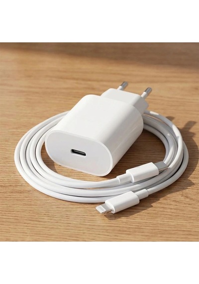 Durukar 20w Hızlı Şarj Adaptörü Usb-c To Lightning Kablolu Pd Destekli Süper Hızlı Şarj Cihazı