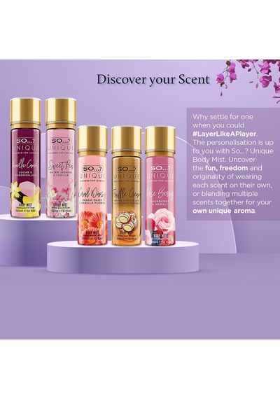 So Unique Coral Daisy Vücut Spreyi 150ml