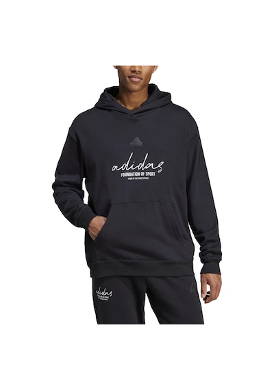 Adidas Bl Ft Hd Q3 Erkek Sweatshirt-siyah Siyah