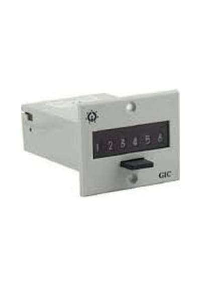 Gic Sa52a-230v ,48x24mm 220vac 6-hane Mekanik Sayıcı