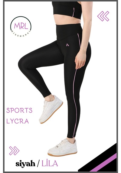 Missmaral Kadın Yüksek Bel Toparlayıcı Spor Tayt Siyah / Lila Şerit Detaylı Lycralı Dalgıç 1041 Siyah Lila - 690831555 Siyah Lila Missmaral Kadın Yüksek Bel Toparlayıcı Spor Tayt Siyah / Lila Şerit Detaylı Lycralı Dalgıç 1041 Siyah Lila - 690831555 Siyah Lila