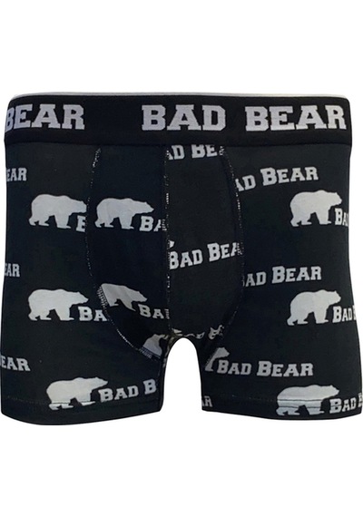 Bad Bear Bear Siyah Erkek Boxer - L Siyah