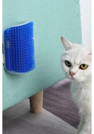 Thentech Kedi Kaşınma Aparatı Duvara Koltuğa Masaya Sabitlenebilir Kedi Kaşınma Sürtünme Aparatı