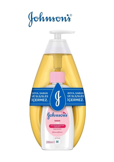 Johnsons Baby Bebek Şampuanı Klasik 750ml+bebek Yağı 200ml 12 Li Set