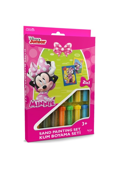 Disney Junior Minnie Mouse Kum Boyama Seti (2'Si 1 Arada) (Ds-03)