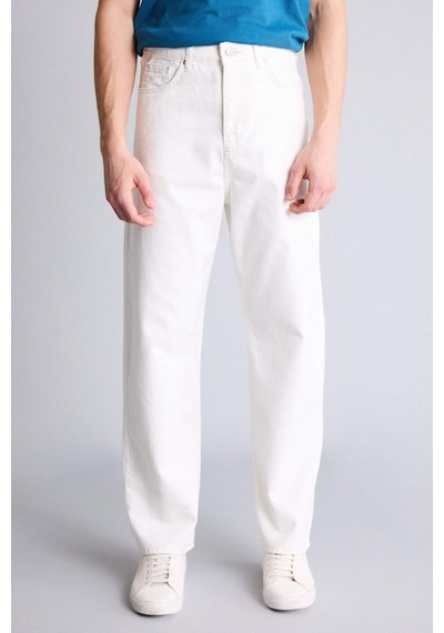Defacto Baggy Fıt Geniş Paça Jean Pantolon F6646ax26smbg714 Bej-bg714