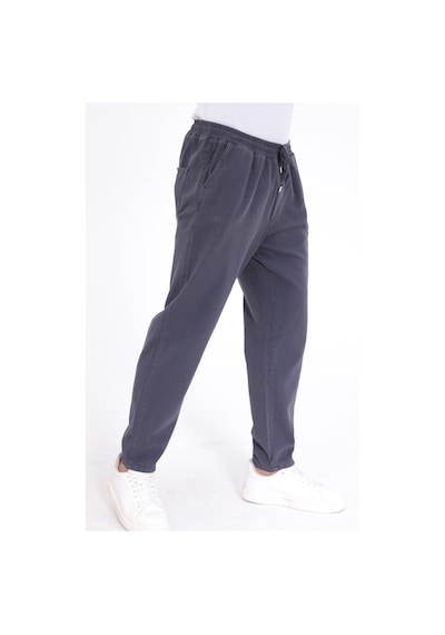 Blayn Jeans Erkek Regular Fit Gabardin Pantolon Günlük Rahat Kesim Klasik Erkek Pantolon Gri