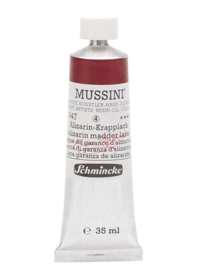 Schmincke Mussini Artist Yağlı Boya 35 ML Seri 4 347 Alizarin Madder Lake