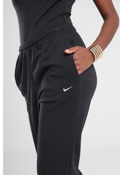 Nike Sportswear Chill Terry High Rise Jogger Kadın Yüksek Bel Slim Fit Eşofman Altı Siyah Siyah