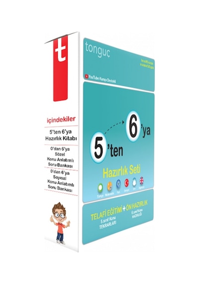 5'ten 6'ya Hazırlık Set -  Tonguç Akademi
