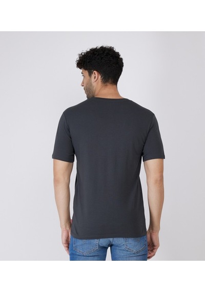 Levi's Erkek Bisiklet Yaka Olympic Logolu Siyah T-shirt - 22491-1291 Siyah