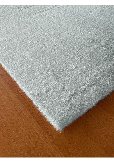 Prizma Halı Comfort Peluş İpek Gri