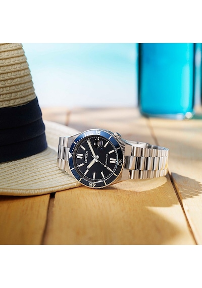 Citizen Tsuyosa Nj0230-59l Erkek Kol Saati Metalik Gri