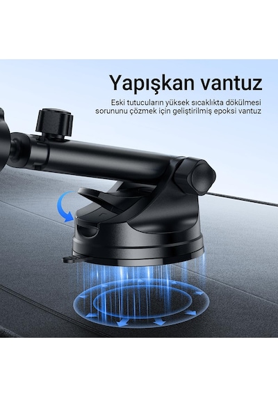 Acefast Basmalı Araç Tutucu Kablosuz Şarj - D49