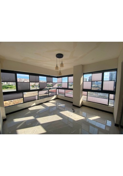 Plise Perde Premium Cam Balkon Isı Yalıtım Leke Tutmaz Katlanır Perde Antrasit