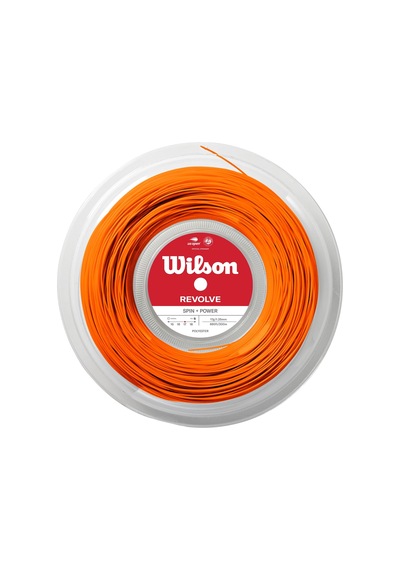 Wilson Üniseks Tenis Teli Revolve - Spinning Olta Makarası - Siyah/gri