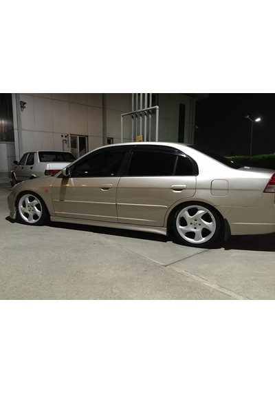 Honda Civic Vtec2 Yan Marşpiyel Plastik Boyasız