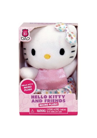 Gioc-hi Prezio-si Hello Kitty And Friends 7,5 Cm Eğitici Ve Öğretici Sevimli Pelüş Oyuncak Çok Renkli
