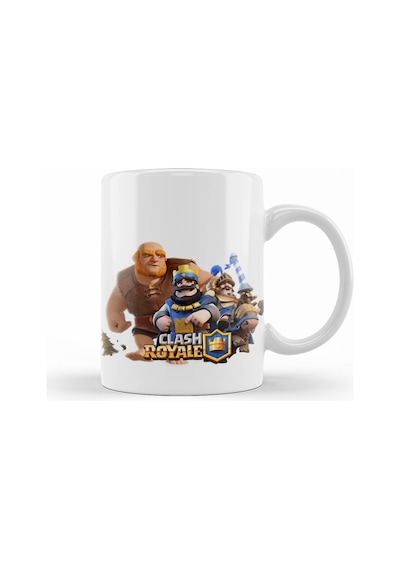 Clash Royale Kupa Bardak Porselen No26733 Karışık