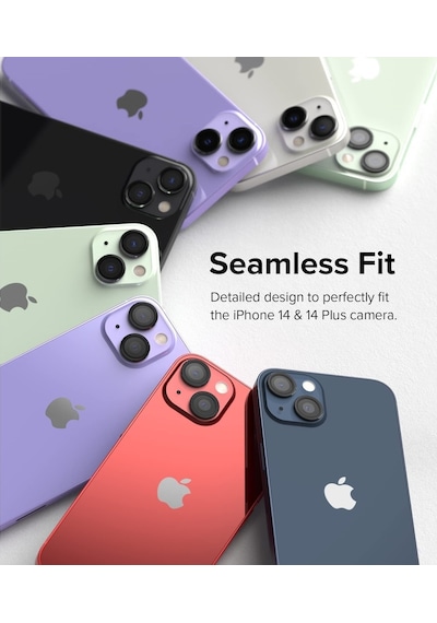 Apple Uyumlu iPhone 14 / Plus Halka Set Kamera Lens Koruyucu 559227285