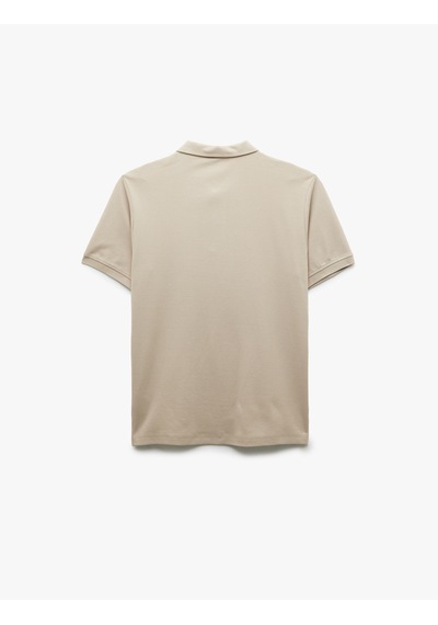 Koton Regular Fit Kısa Kollu Pamuklu Polo Yaka Tişört Gri 6wam10028mk Gri