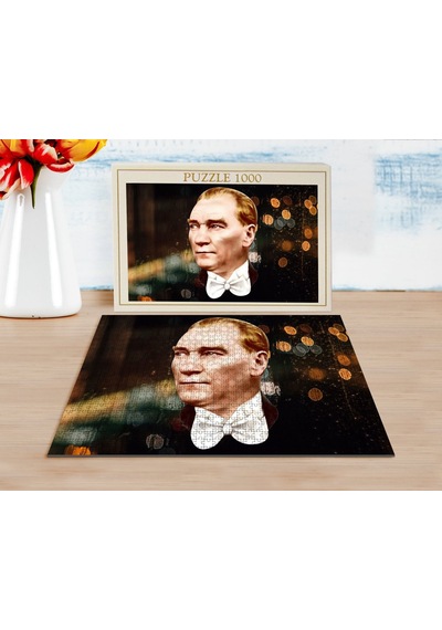 Bk Home Atatürk Tasarımlı 1000 Parça Profesyonel Puzzle-11