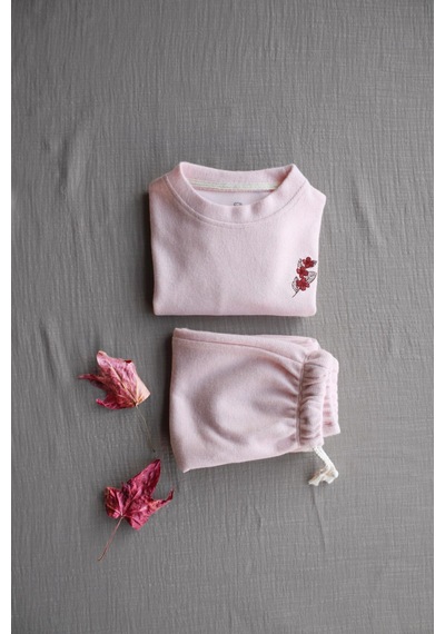 Oh La La Koala Pudra Pastel Soft Touch Alt Üst Takım Pembe