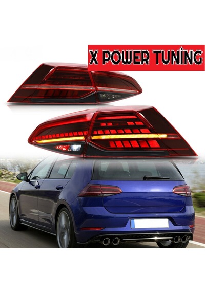 Vw Golf 7.5 2017-2019 Kırmızı Ledli Arka Stop