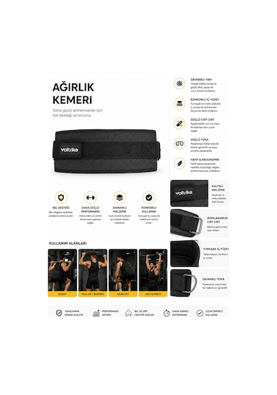 Voltrike Ağırlık Kemeri