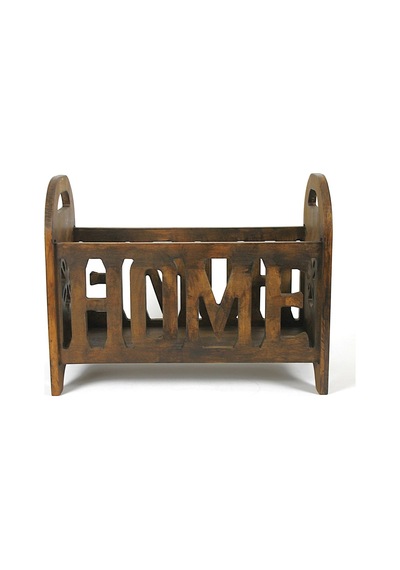 Ahşap Home Gazetelik 48x22x37 Cm.