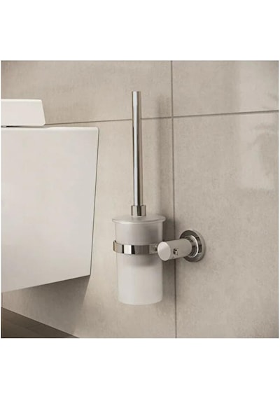 A44201-VitrA Ilia Tuvalet Fırçalığı - Duvardan - Krom