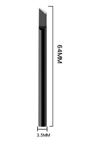 30W K Tip Havya Ucu - Siyah
