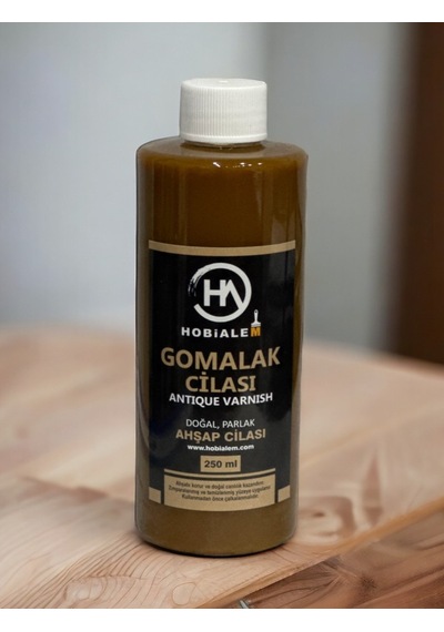 Gomalak Cilası Doğal Ahşap Verniği 250 Ml Antik Vernik Shellac