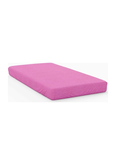 Fatih Tek Kişilik Yastıklı Ranforce Çarşaf Seti - Pembe Pembe