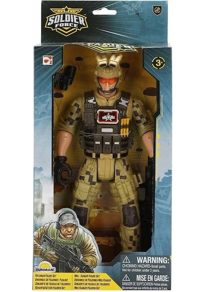 Soldier Force Asker Figür 32 cm