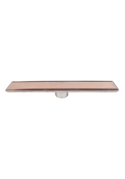 Sukar Line 6 Bronz Plain 40cm Izgaralı Duş Kanalı 1156-1034000-51 Bronz