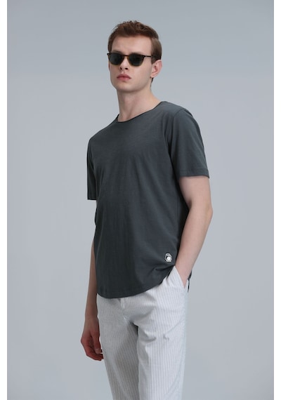Lufian Erkek Junya Basic T-shirt 111020203 Yeşil