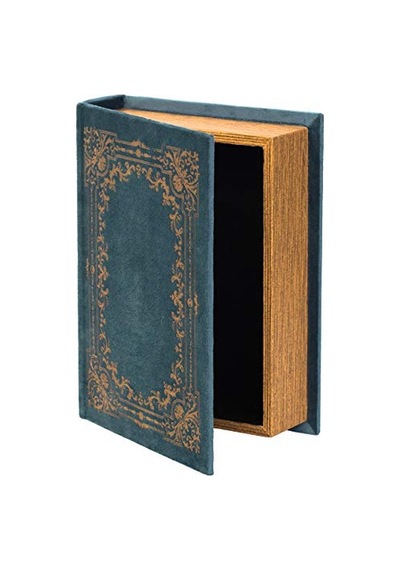 Qı003691.b Kitap Şeklinde Dekoratif Saklama Kutusu