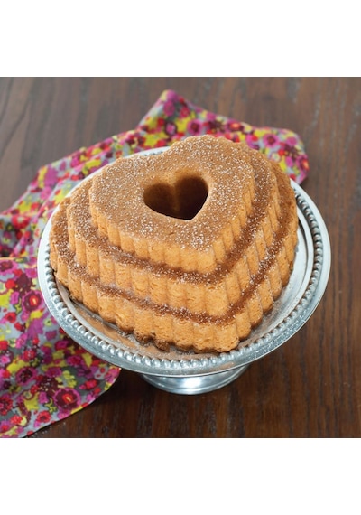 Nordicware Kalp Bundt Kek Kalıbı Renkli